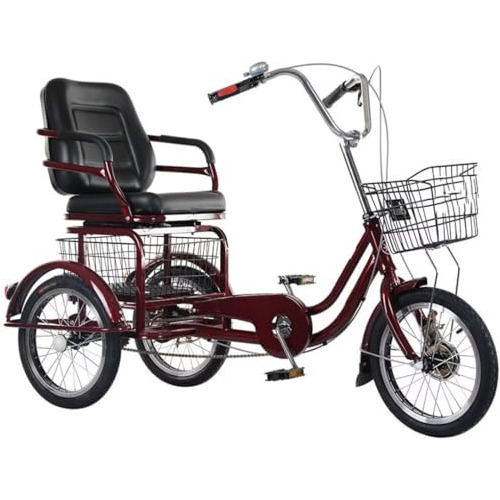 Triciclo Pedal Adulto 16  Asiento Cómodo