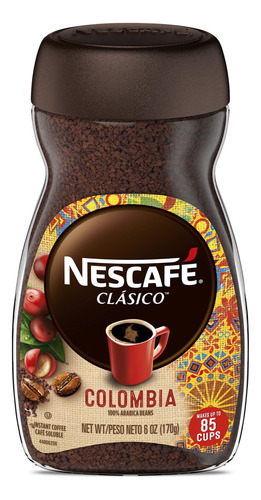 Nescafe, Cafe Instantaneo Colombiano, 6 Onzas