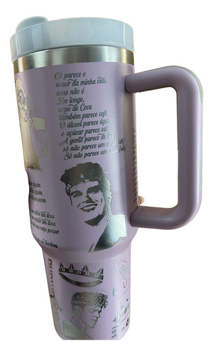 Copo Térmico Personalizado Lilás Lisa