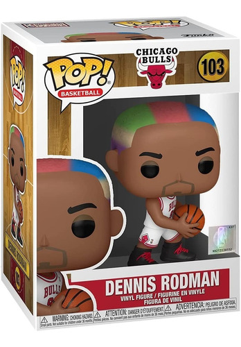 Pop! Nba: Legends - Dennis Rodman (bulls Home) Funko