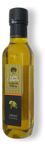 Aceite De Oliva Valle Galaviz 100% 250ml 