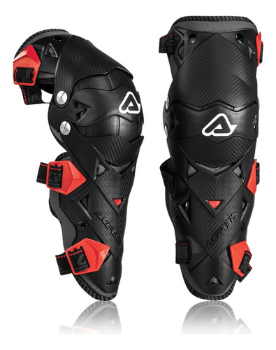 Rodillera Impact Evo 3.0 Negro/rojo