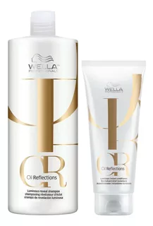 Shampoo 1000ml + Acondicionador Wella Oil Reflections