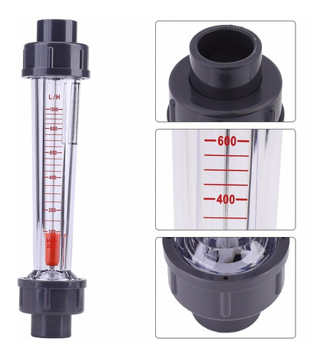 Lzs-15 - Medidor De Caudal De Agua Líquida (plástico)