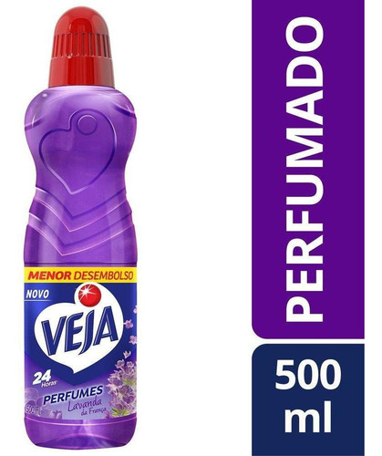 Imagem 2 de 7 de Limpador Perfumado Veja 500ml Lavanda Com 30% De Desconto