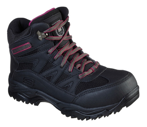 Calzado De Seguridad Mujer Skechers Work Pomeria 108002-bkpr