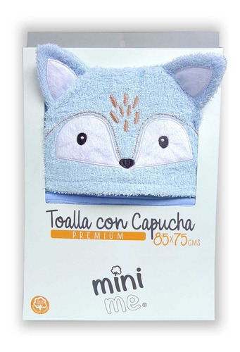 Toalla Capucha Premium Mini Me Para Bebés 100% Algodón