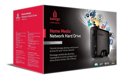Iomega Home Media Network Cloud Edition 4tb Multimedia