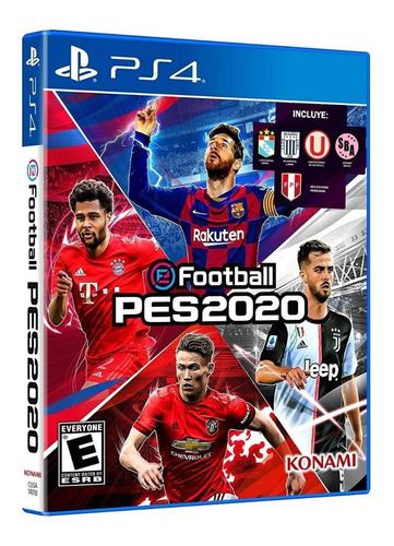  Pes 2020 Ps4 Pro Evolution Soccer 2020 + Ligas Peruanas 