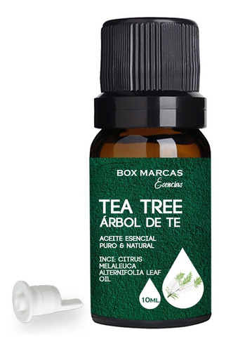 Aceite Esencial Natural Melaleuca Arbol De Té Tea Tree 10ml