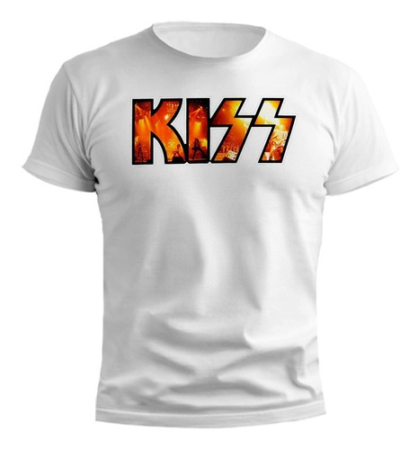 Remera Kiss Banda Diseños 