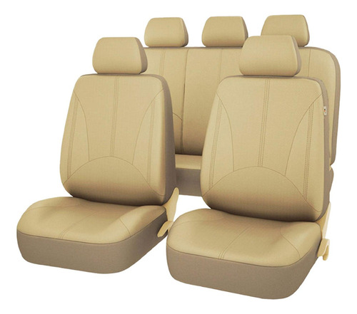 Js Funda De Cojín De Asiento De Automóvil Funda De 9 Piezas