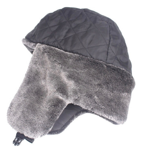 Sombrero Ejército Soviético Soldado Ruso Ushanka Ww2 Gris Unico Estrella Roja