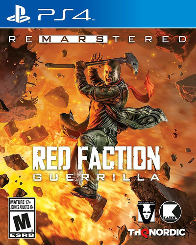 Red Faction Guerrilla Remarstered, Juego Para Ps4