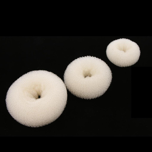 3 Piezas Hair Bun Donut Maker, Bun, Maker, Shaper Beige