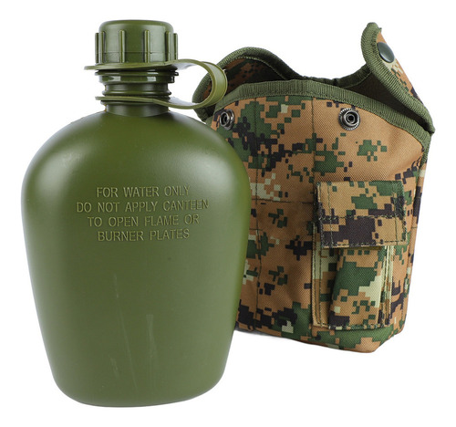 L Cantimplora Botella Tactica Militar Al Aire Libre De 1
