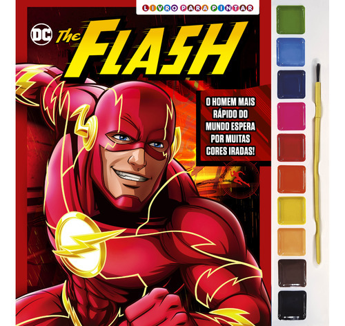 Flash Livro Para Pintar Com Aquarela, De On Line A. On Line Editora, Capa Mole Em Português