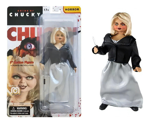 Muñeco Tiffany La Novia De Chucky Articulado 20cm Mego M4e