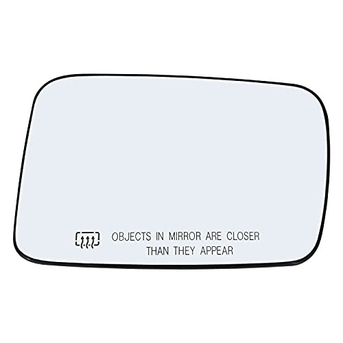 Passenger Right Side Mirror Glass Assembly With Plastic...