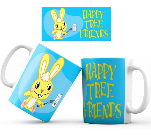 Mug Taza Happy Tree Friends Serie Colección Regalo 003