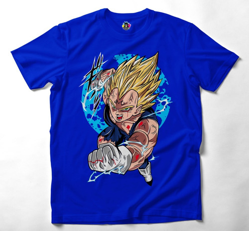 Polera Anime Majin Vegeta V2 Dragon Ball Goku