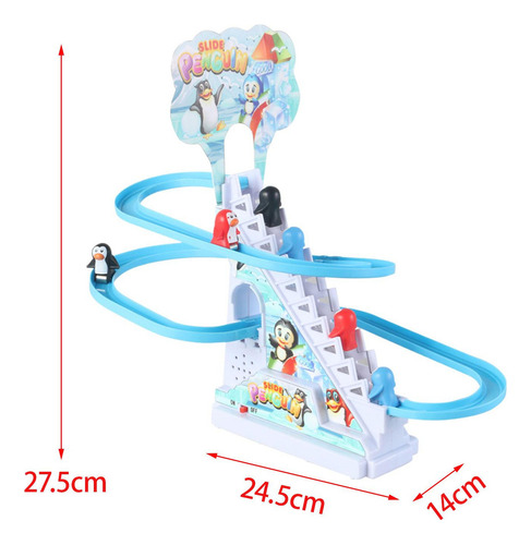 Compatible Escaleras Penguin Track Slide Toys Para