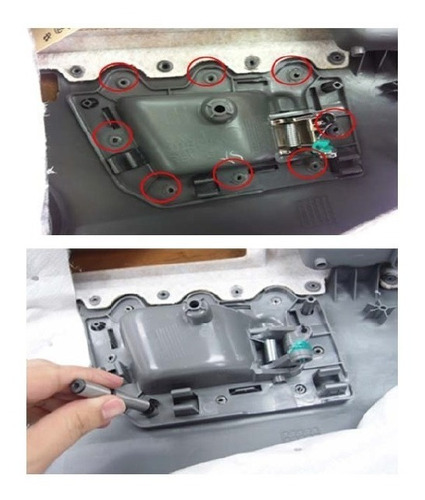 Imagen 4 de 6 de Manilla Interna Puerta Jeep Grand Cherokee 2005-10 Gris