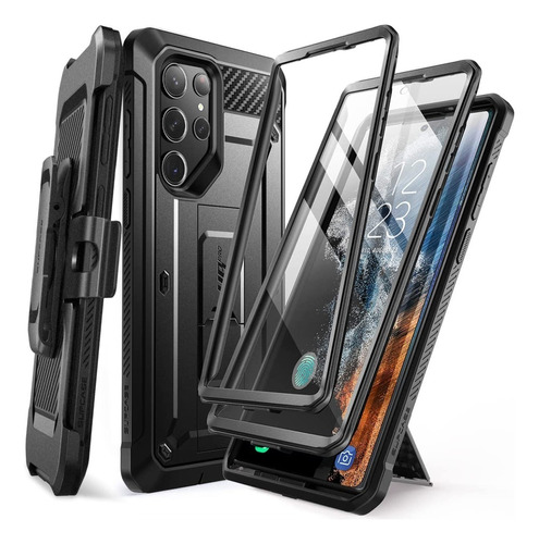 Case Supcase Para Galaxy S23 Ultra 2023 Protector 360° B 