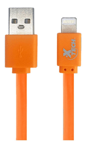 Cable Sync Carga Compatible Lightning X-tech On The Go 1 Mt