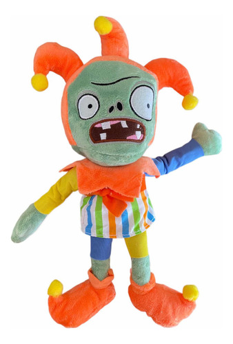 Peluche Zombie Bufón De Linea Plantas Versus Zombies