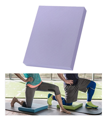 Almohadilla De Ejercicio De Mat De Tpe Antislip Púrpura