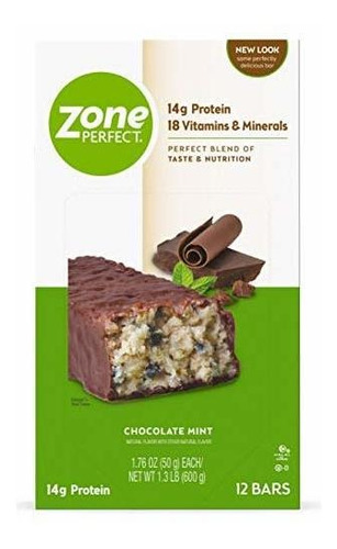 Zona Perfect All Bar Natural Nutrition, Menta Del Chocolate,