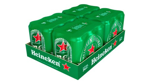 Cerveza Heineken 269ml X24u - mL a $10