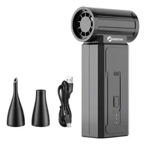 Comprar Mini ventilador turbo, soplador eléctrico portátil, potente recolector de polvo de aire, recargable, 130000PRM, 35 m\u002Fs, varias velocidades, utilizado para soplar, limpiar coches, teclados, esquinas