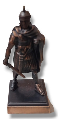 Gladiador Romano Sacapuntas Metal Patinado Sharpener Pencil
