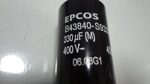 Capacitor Eletrolítico 330uf X 400v - Epcos