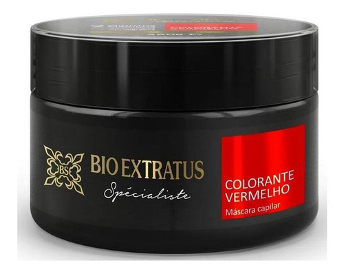 Imagem 1 de 1 de Bio Extratus Spécialiste Máscara Colorante Vermelha 250gr
