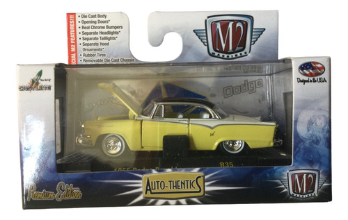 M2 Machines Auto-thentics 1955 Dodge Royal Lancer Amarillo