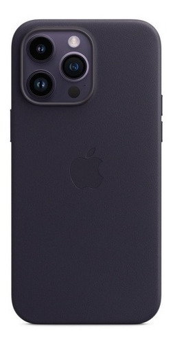 Imagen 3 de 3 de Case Apple Leather Magsafe iPhone 14 Pro Max