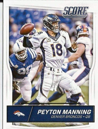 Imagen 1 de 2 de 2016 Panini Score #95 Peyton Manning Qb Broncos