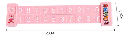 2 Paquete De 2-4 Ayudas Didácticas Portátiles 25cmx6.3cm