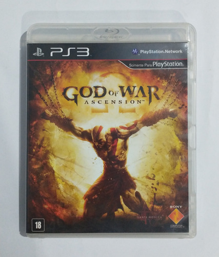 God Of War Ascension - Jogo Usado Ps3