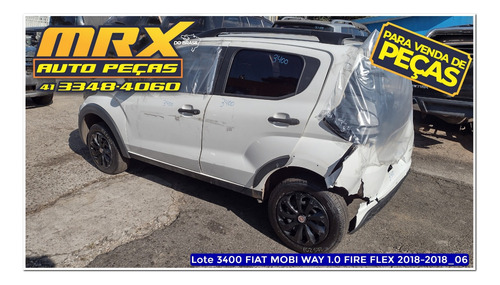 Sucata Fiat Mobi Way 1.0 Fire Flex 1.0 2018 Pecas