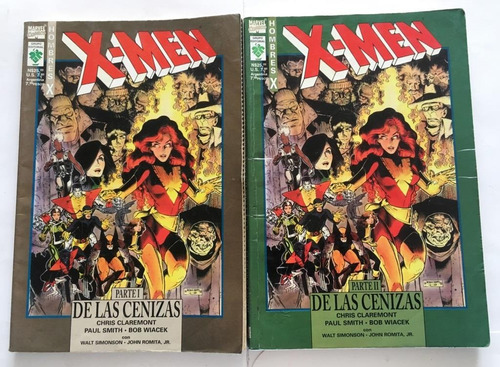 Comic Marvel: X-men - De Las Cenizas, 2 Tm. Completa. Vid. 