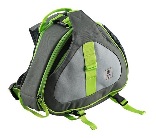 Imagen 2 de 3 de T Mochila Para Cámara Cool Capital Gris Con Envío Gratis