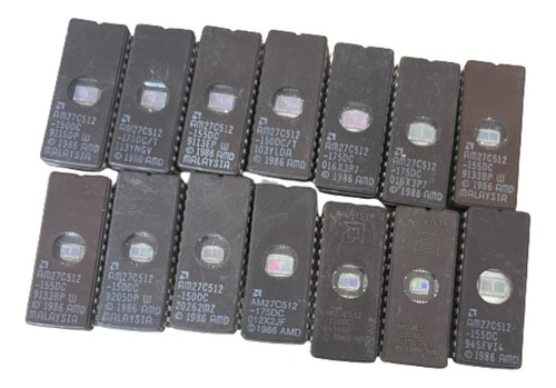 Circuito Integrado Am27c512 27c512 Memoria Eprom 64kx8 (Usado)