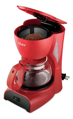 Cafetera Oster® Roja 4 Tazas Bvstdcdr5r-053