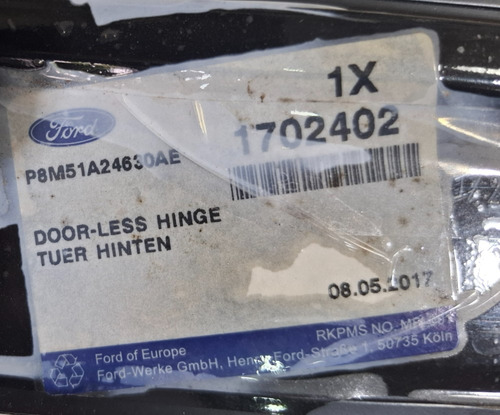 Porta Traseira Direita Ford Focus 09/13 8m51a24630ae Nova Or