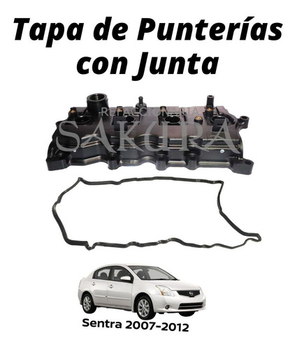 Tapa Punterias Junta Y Valvula Pcv Sentra 2.5 2011 Orig