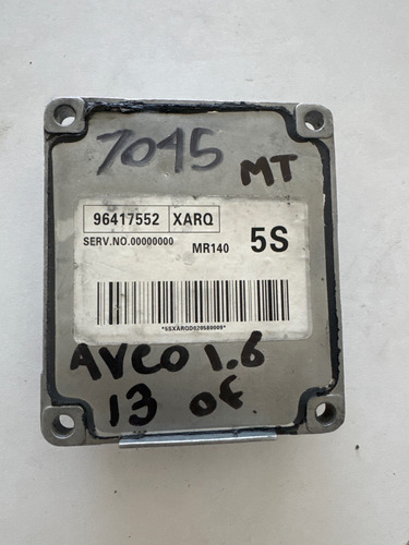 Computadora Aveo 2013 1.6 Estandar (Usado)